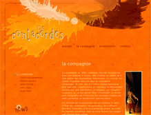 Tablet Screenshot of contacordes.ch